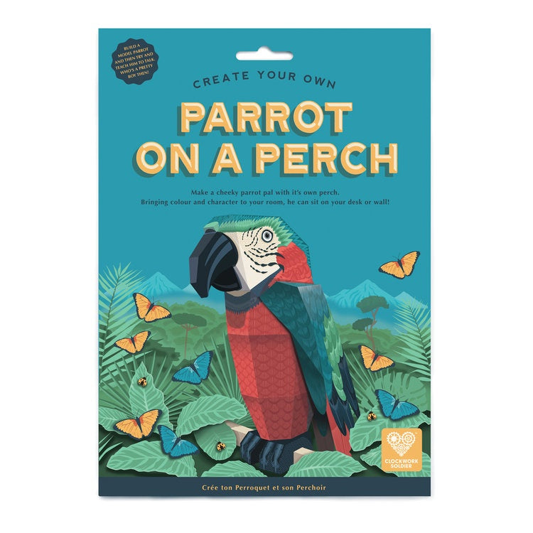 Create Your Own Parrot on a Perch