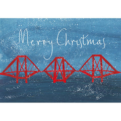Forth Rail Merry Christmas Card