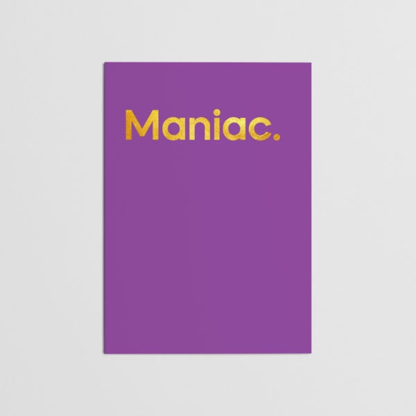 Maniac Card