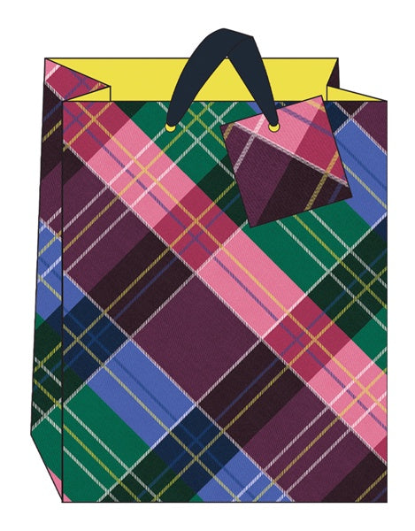 Tartan Large Gift Bag