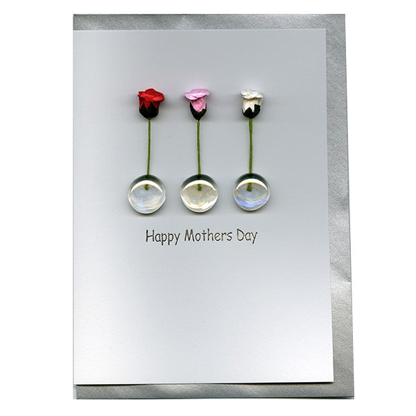 Happy Mother's Day 3 Roses Card