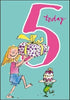 5 Today Quentin Blake Birthday Card for her
