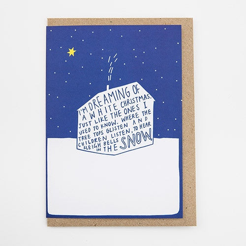 I'm Dreaming of a White Christmas Card
