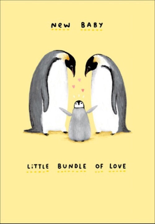 Bundle of Love New Baby Card
