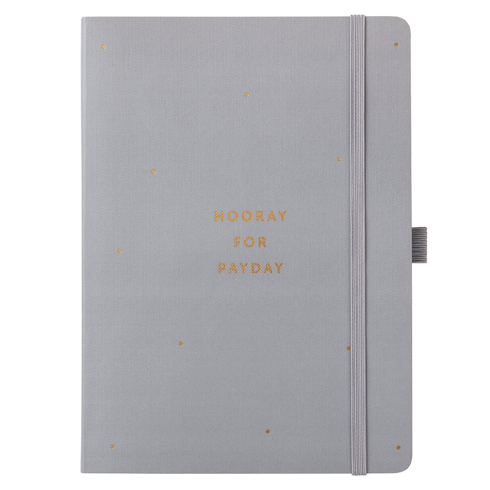 Hooray For Payday Grey Budget Book