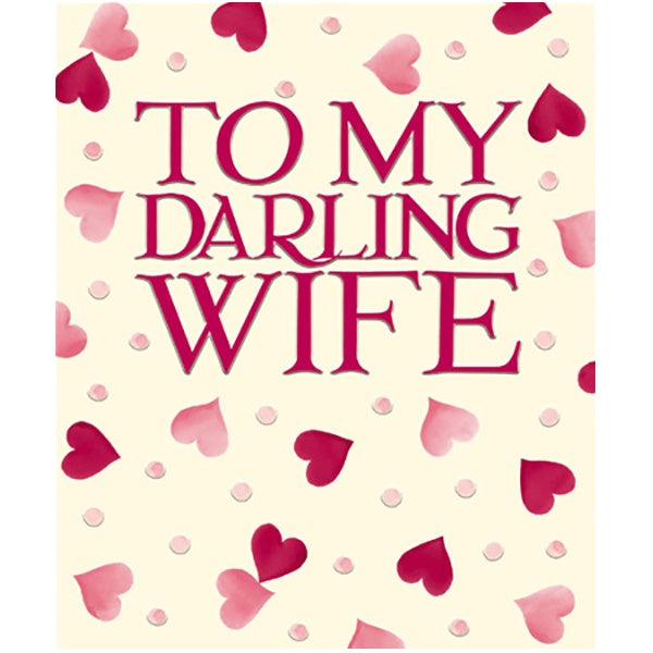 To My Darling Wife Valentine's Day Card
