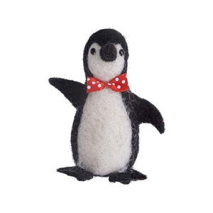 Felt Penguin In Bow Tie