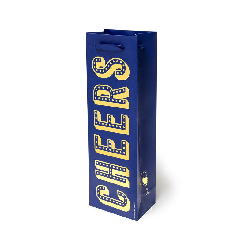 Cheers Bottle Gift Bag