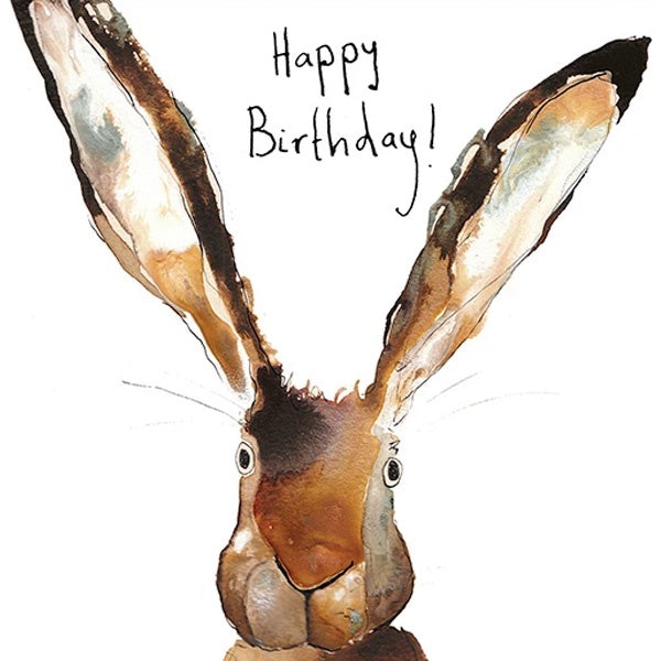Bernard's Ears Happy Birthday Card by Catherine Rayner