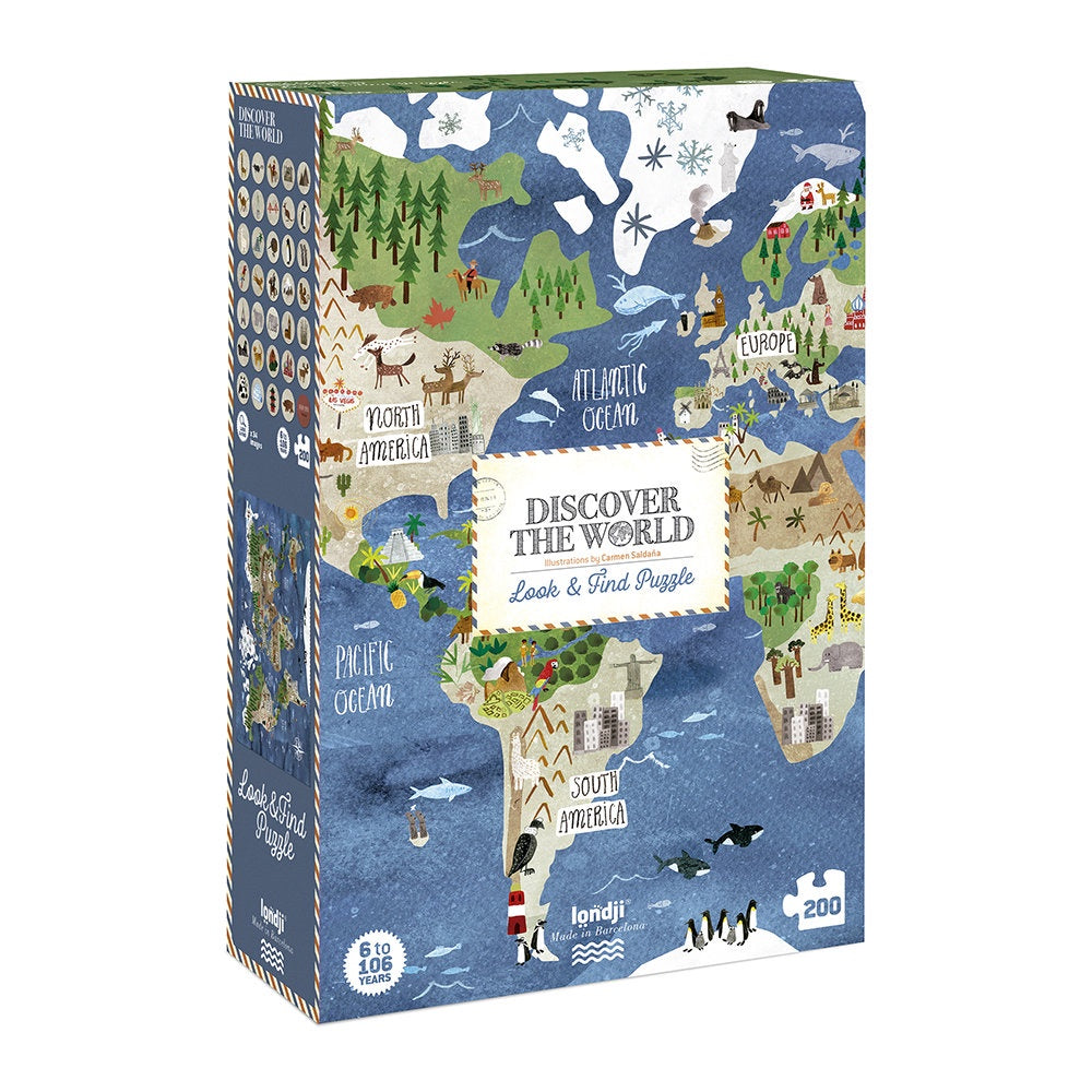 Discover the World 200 Piece Jigsaw Puzzle