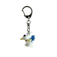 Snowy Bust Keyring