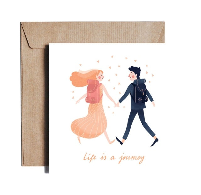 Life is a Journey Card
