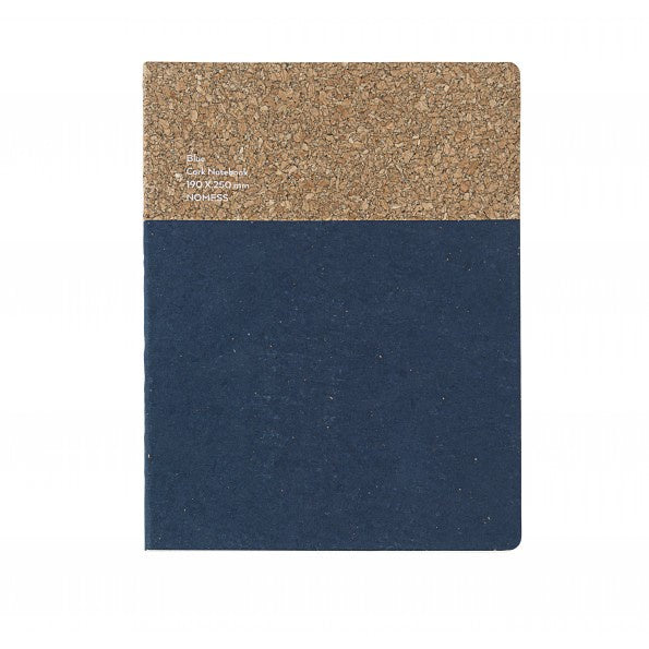 Notebook Cork Blue Large