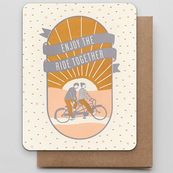 Enjoy The Ride Together Card