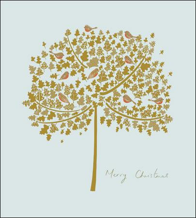 Robin Tree Luxury Christmas Card Box
