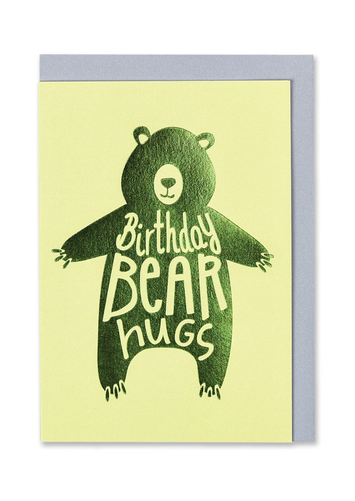 Birthday Bear Hugs Card
