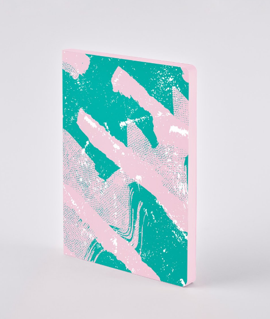 Nuuna - Colour Clash L Light Notebook Scratched Candy