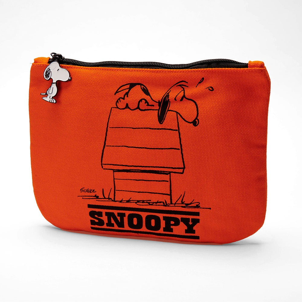 Allergic to Mornings Snoopy Zip Pouch