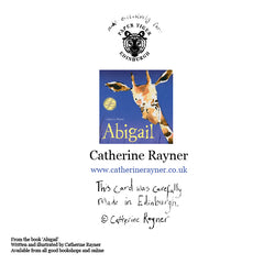 Abigail Happy Birthday Card by Catherine Rayner