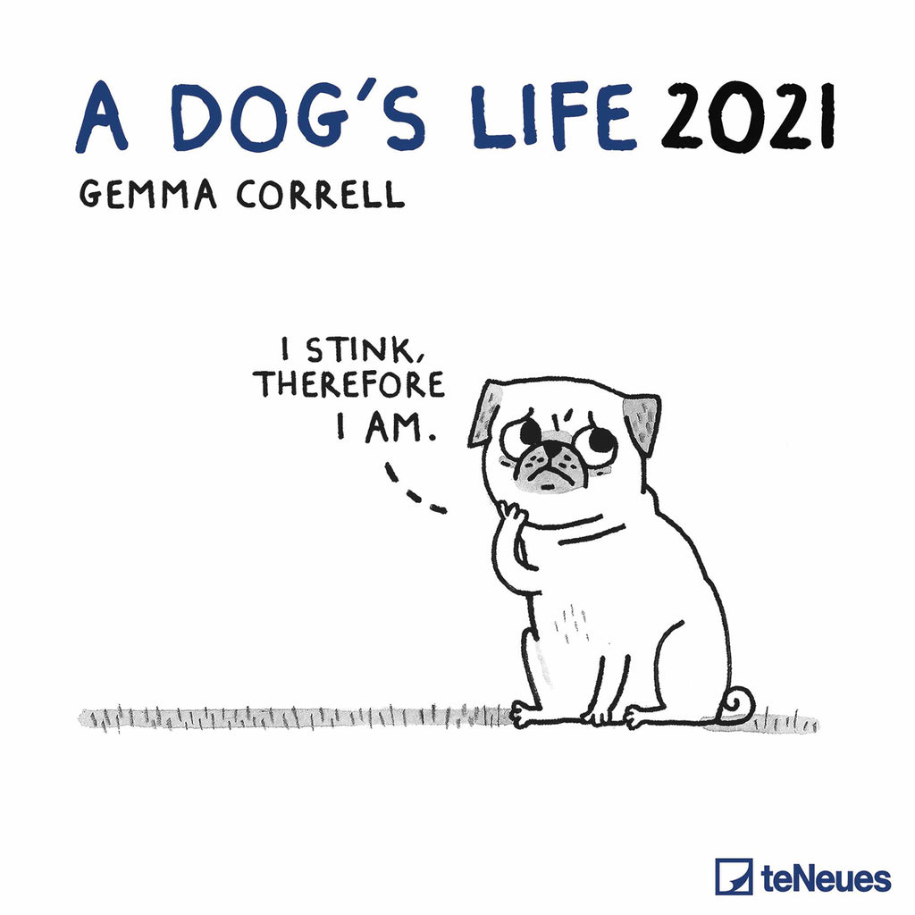 A Dog’s Life 2021 Wall Calendar by Gemma Correll