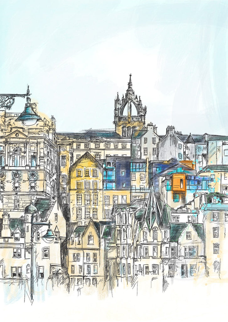 St Giles' & Old Town Card