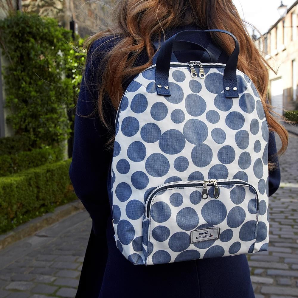 Blue Spotty Backpack