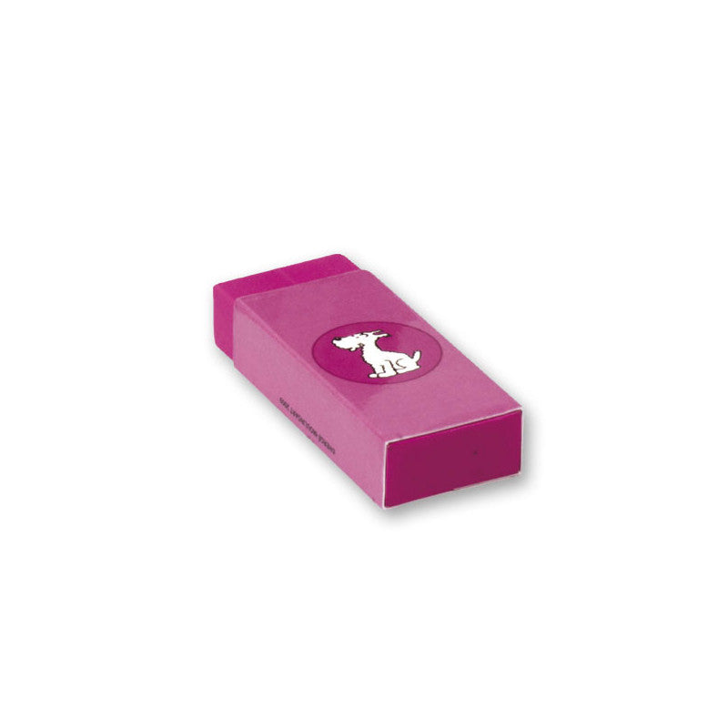 Snowy Pink Eraser