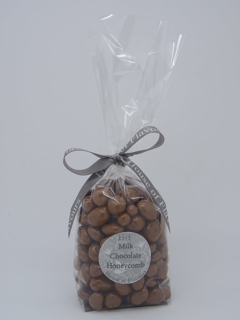 Luxury Bag of Milk Chocolate Honeycomb Bites