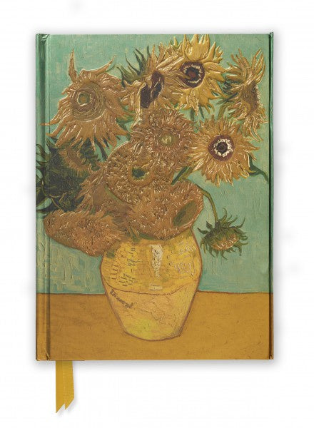 Vincent Van Gogh Sunflowers Foiled Journal