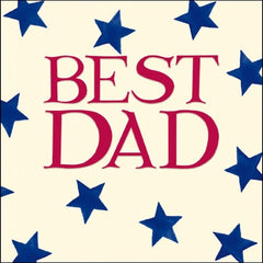 Best Dad Stars Card