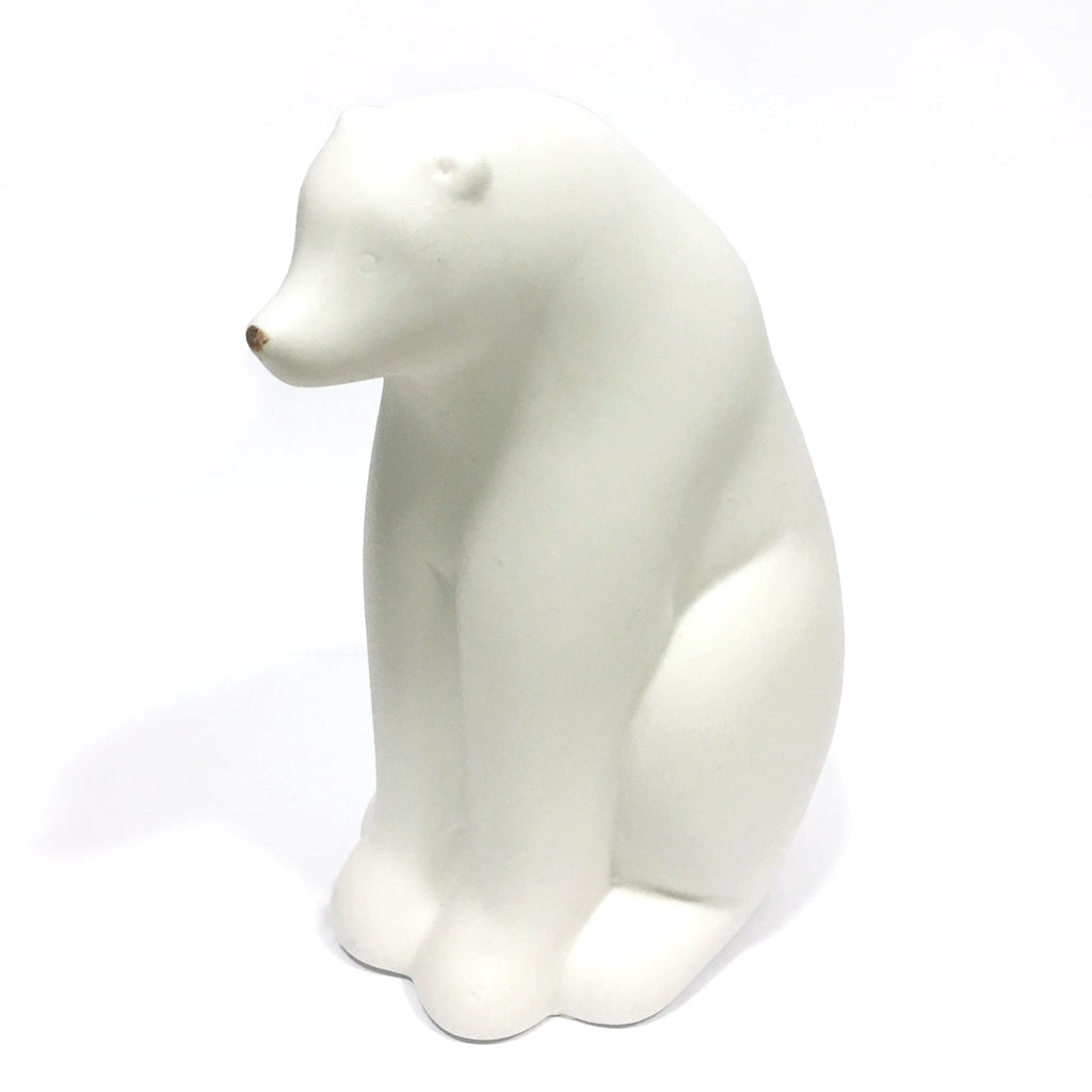 Large Ceramic Polar Bear