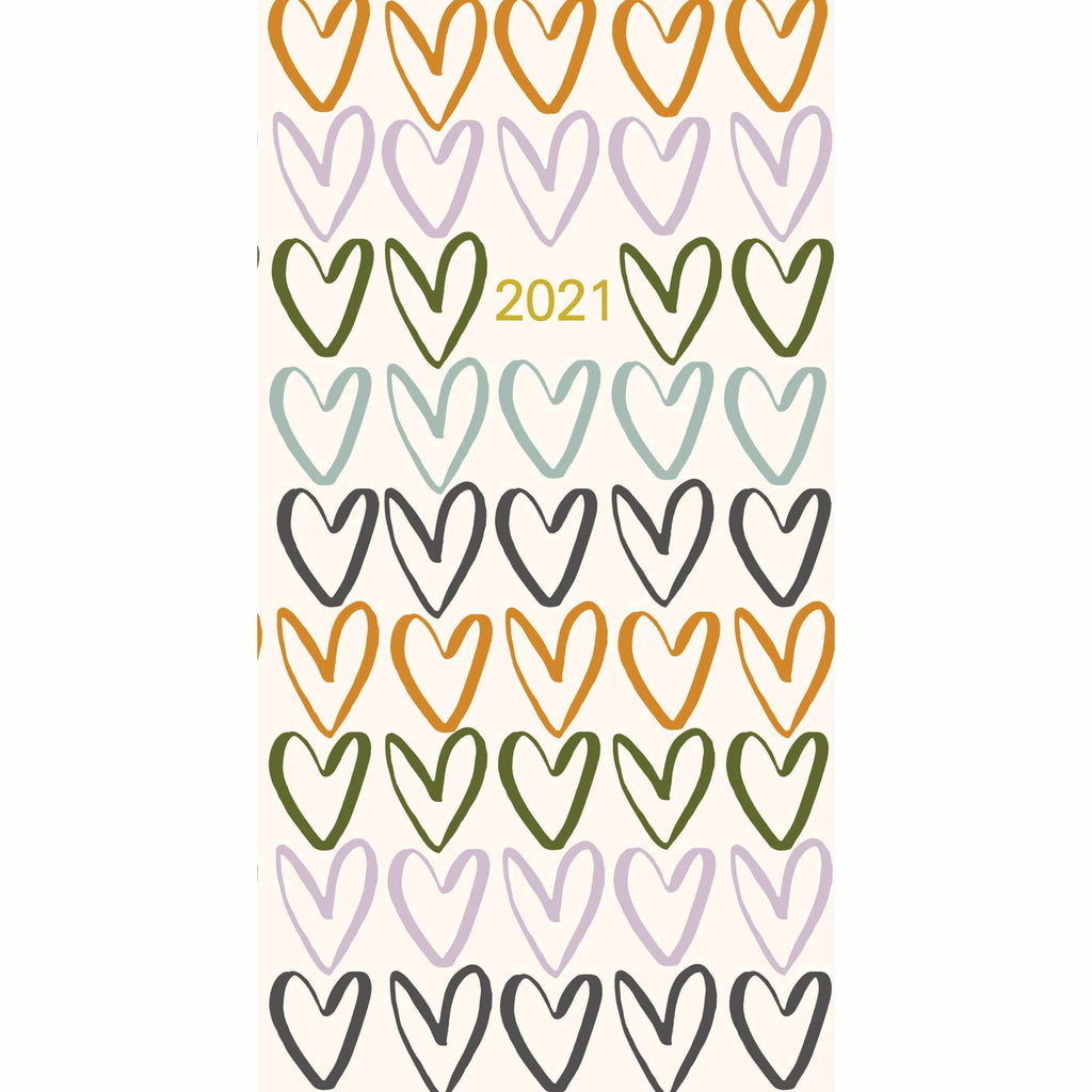 Caroline Gardner Hearts 2021 Calendar