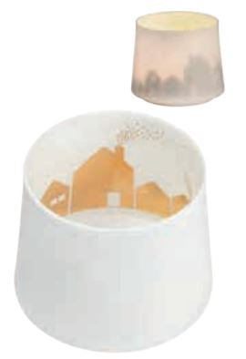 City Shadow Candle Holder