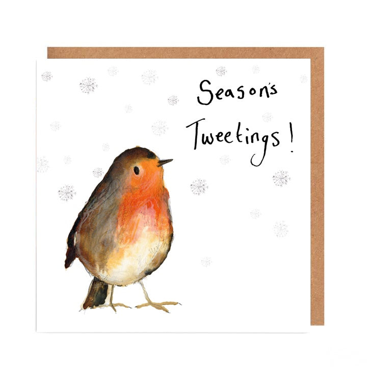 Annie Season's Tweetings Card by Catherine Rayner