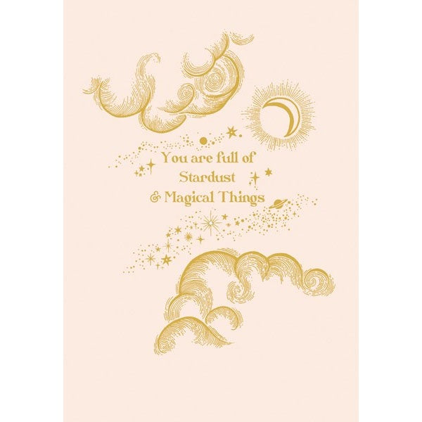 Stardust and Magical Things Card