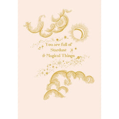 Stardust and Magical Things Card
