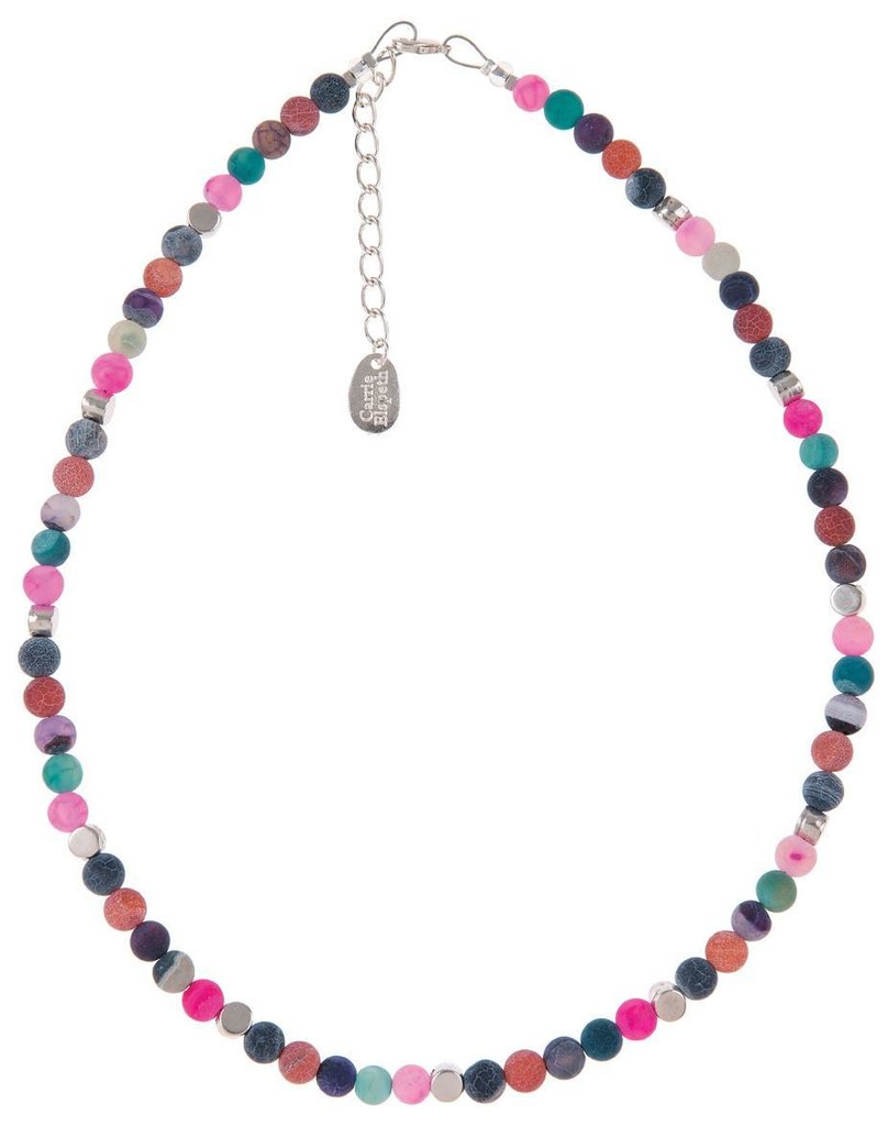 Carrie Elspeth Agate Medley Full Necklace