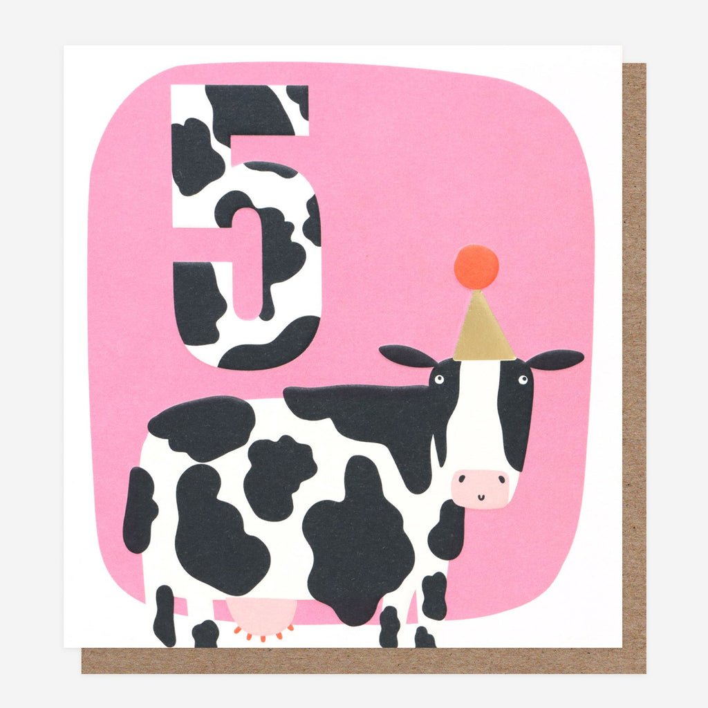 Age 5 Pink Cow