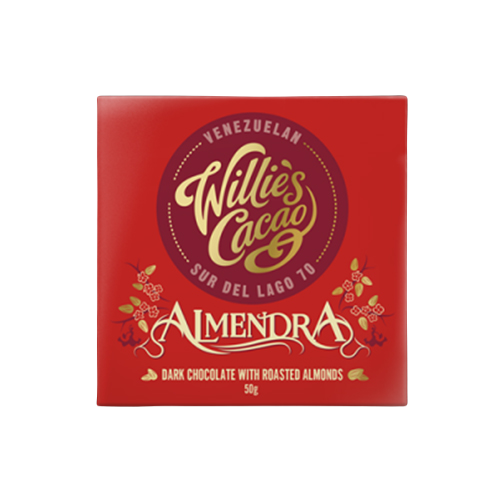 Almendra 70% Dark Chocolate with Roasted Almonds