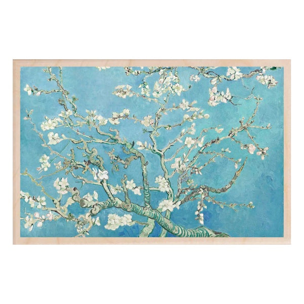Van Gogh Almond Blossom Wooden Postcard