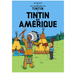 Tintin in America Poster