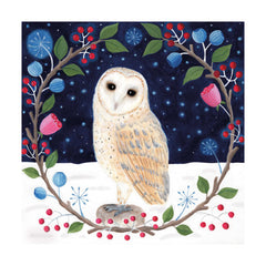 Animals in the Snow Box of 20 Christmas Cards