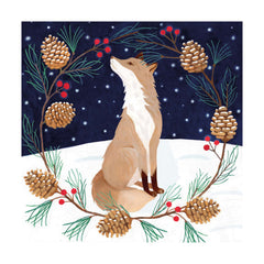 Animals in the Snow Box of 20 Christmas Cards