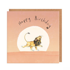 Arlo Sunset Happy Birthday Card by Catherine Rayner