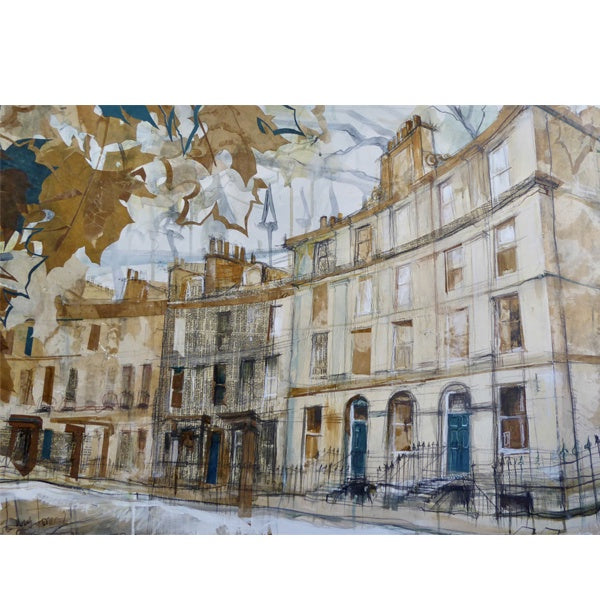 Around Royal Crescent Card by Lucy Jones