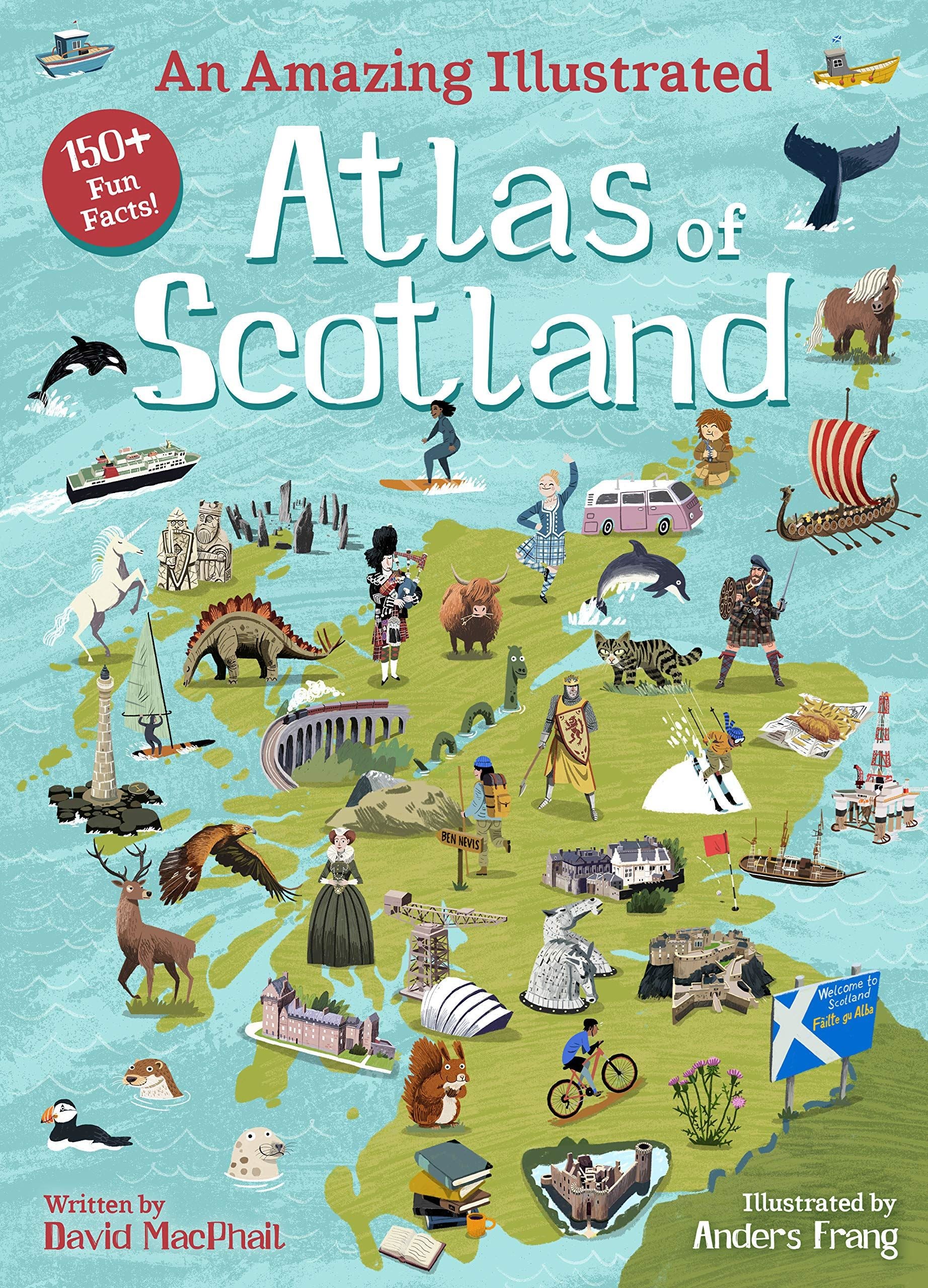 Amazing Illustrated Atlas of Scotland | Paper Tiger