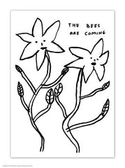 The Bees Are Coming Postcard