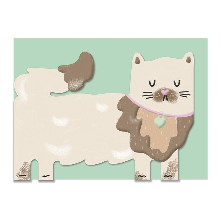 Persian Cat Card