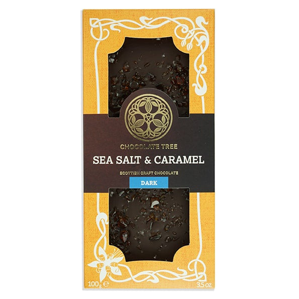 Organic Dark Chocolate Sea Salt and Caramel