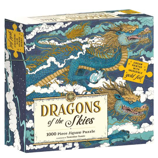 Dragons of the Skies 1000 Piece Jigsaw Puzzle